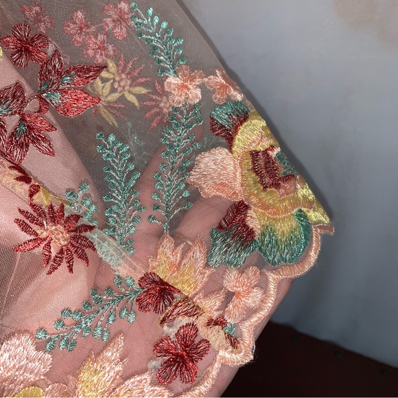 Gianni Bini Laura Floral off the shoulder Dress A25004 - Picture 5 of 14